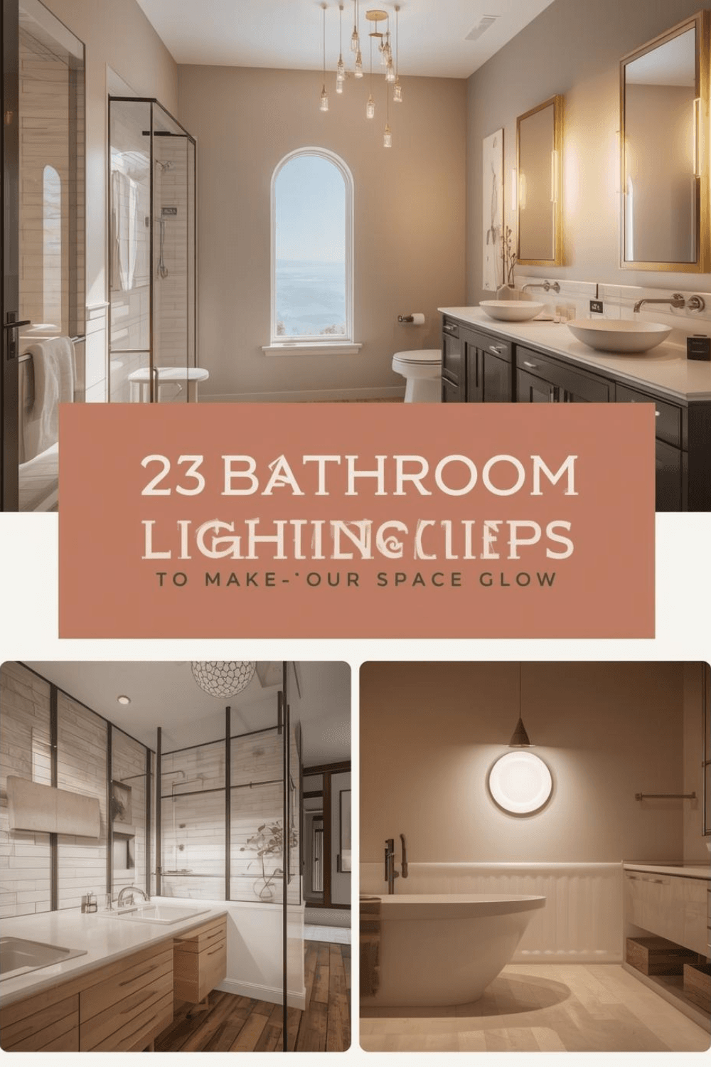 '23 Bathroom Lighting Tips to Make Your Space Glow'.