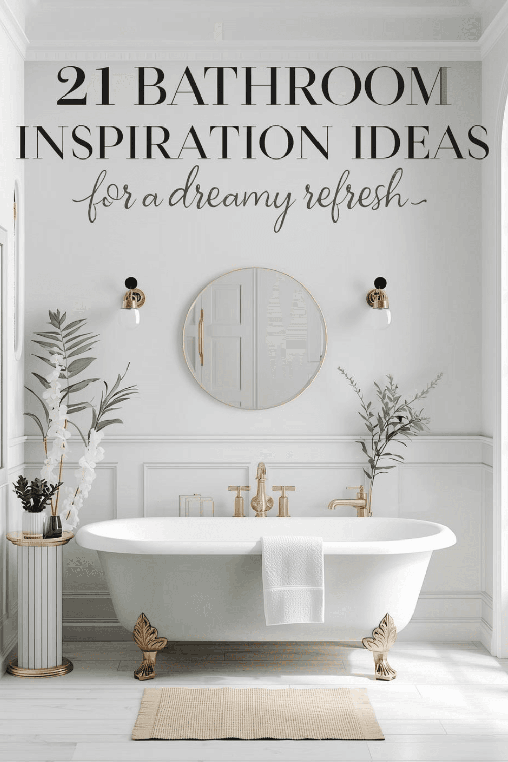 '21 Bathroom Inspiration Ideas for a Dreamy Refresh