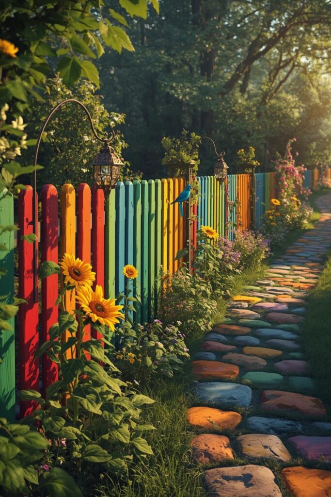 15 Cheap DIY Garden Border Ideas That Look Expensive Multi-level raised garden border with layered design